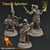 Kit Aventureiros Miniatura RPG Classes Tradicionais Pack Completo Pack #07