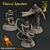 Kit Aventureiros Miniatura RPG Classes Tradicionais Pack Completo Pack #010