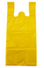 Sacola Plastica Camiseta AD 45x60 0,06 Amarelo c/500 Unidades