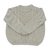 Blusa Aran Infantil Masculino Bege