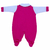 Macacão Infantil Longo com Frente em Tricô Pink - Kowak Baby - Roupas e moda para bebês