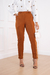 CALÇA SOCIAL FEMININO LUXO ANGIILS - TERRACOTA - comprar online