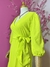 VESTIDO MIDI ELY - VERDE LIMA - comprar online