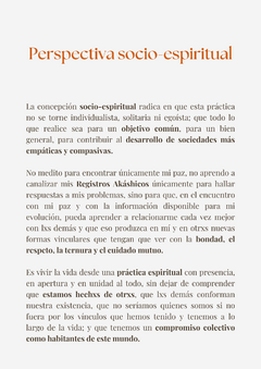 Formación de Registros Akáshicos con perspectiva Socio-Espiritual - Sanación Colectiva