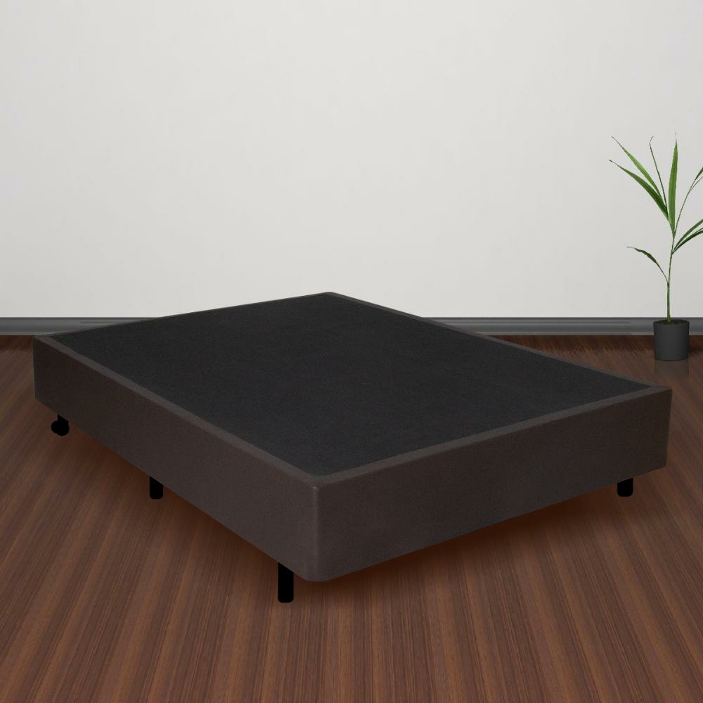 Base Box Casal Egam Suede 138cm - Casal - EGAM BOX - Karina Casa e Conforto