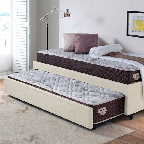 Base Box Casal Egam Suede 138cm - Casal - EGAM BOX - Karina Casa e Conforto