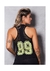 Regata fitness tela preta numbers - comprar online