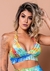 Top Fitness Wild Estampado Croco Colorido