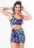 Conjunto Fitness Match Poliamida Estampada Urban (Short+Top)