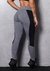 Calça Legging Mescla Com Suplex Preto - comprar online