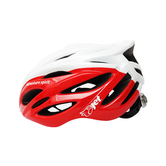 Capacete Jet Hornet Vermelho/Branco - Ciclismo Mtb Bike