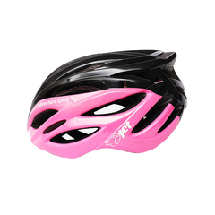 Capacete Jet Hornet Preto/Rosa - Ciclismo Mtb Bike