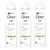 Kit Desodorante aerosol Dove Sensitive 150ml - 3 unidades