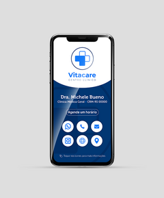 Cartão Digital Interativo Personalizado para Medicina/Doutores/Médicos/Consultórios Médicos | Artestilo Gráfica