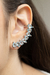 EAR CUFF EM RÓDIO BRANCO COM ZIRCÔNIA - loja online