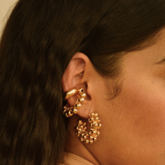 Aretes Paulina Gold medium - comprar en línea