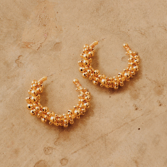 Aretes Roma Gold medium