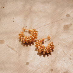 Aretes Paulina Gold medium