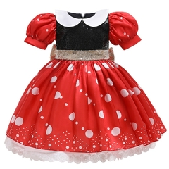 Vestido Minnie Vermelha