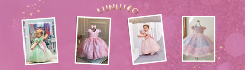Imagem do banner rotativo Vestido de Festa Infantil | vestido princesa | Lunuico