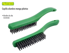 CEPILLO ALAMBRE 4X16 MANGO PLASTICO LION TOOLS