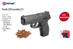 PISTOLA CO2 ESCUADRA C11