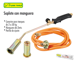 SOPLETE CON MANGUERA PARA GAS LP