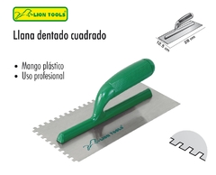 LLANA 6 REMACHES 11" X 5" RECTA Ó DENTADA PLASTICO LION TOOLS - comprar en línea