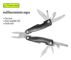 MULTIHERRAMIENTA TIPO PINZA NEGRO