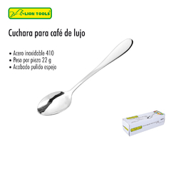 CUCHARA DE MESA CAFE 1 PZ LUJO LION TOOLS