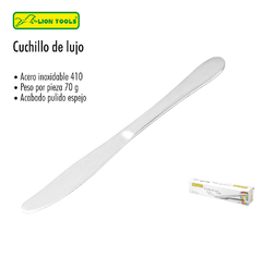 CUCHILLO DE MESA 1 PZ LUJO LION TOOLS