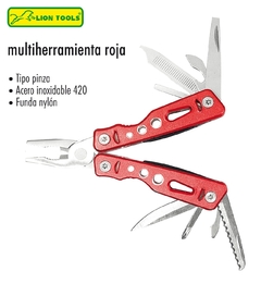 MULTIHERRAMIENTA ROJA (cacha 70 mm)