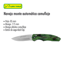 NAVAJA 3" AUTOMATICA CAMUFLAJE