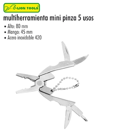 MULTIHERRAMIENTA MINI PINZA 5 USOS #8591 (4.5 CM)