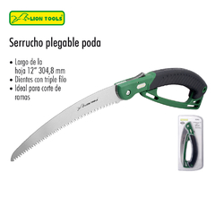 SERRUCHO PLEGABLE PODA 12" (30.48 CM)