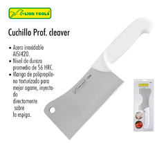 CUCHILLO PROFESIONAL CLEAVER 6" (15.24 CM)