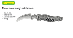 NAVAJA MONTE MANGO METAL ZOMBIE #9470 (4" - 10.16 CM)