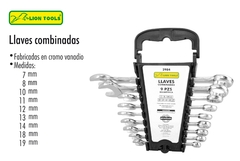 LLAVES COMBINADAS MILIMETRICAS (9 PZ)