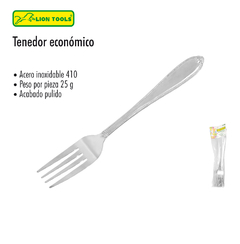 TENEDOR DE MESA 1 PZ ECONOMICO LION TOOLS