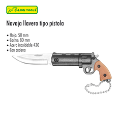 NAVAJA LLAVERO TIPO PISTOLA