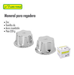 MANERALES PARA REGADERA DE ZINC (2 PZ)