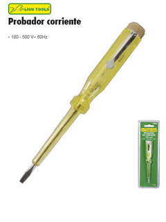 PROBADOR DE CORRIENTE DE 100 - 500 V (14 CM)