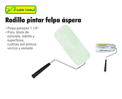 RODILLO PARA PINTAR CON FELPA ÁSPERA