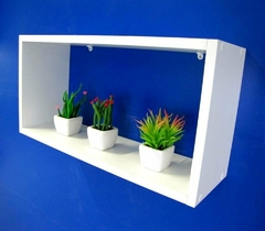 Imagem do Nichos Branco Mdf 50x25x15 Cm