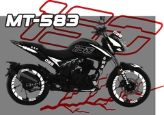 Z150 150Z 150 Z ITALIKA CALCOMANIAS RACING RAYO - comprar en línea