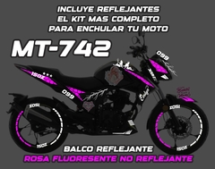 150Z KIT DE CALCOMANIAS VINIL BICHOTA + REFLEJANTES en internet