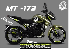 KIT REFLECTIVOS ITALIKA 150z z150 150 z CHUCKY - tienda en línea