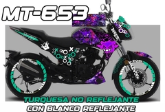 KIT CALCOMANIAS VINIL LAMINADO GENGAR + REFLEJANTES 150Z - tienda en línea