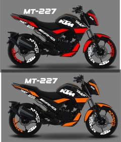 Imagen de KIT REFLECTIVOS ITALIKA 200 z z 200 200z a KTM