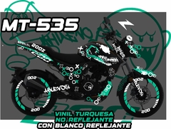 200z 200 Z kIT CALCOMANIAS FANTASMA REFLEJANTES 200Z VENOM